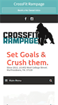 Mobile Screenshot of crossfitrampage.com